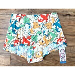 NWT Cheek Boss colorful Corgi Tagless Boyshorts  Size: Small